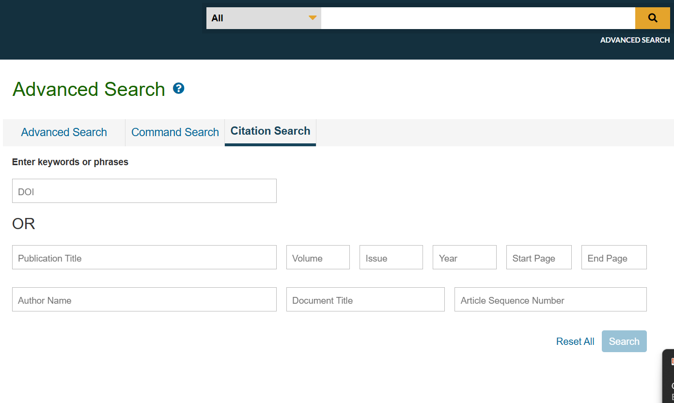 Recherche avancée sur IEEE Xplore